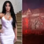 ‘Pamje horror’/ Dekorimi për Halloween shkon keq, Kim Kardashian ‘sulmohet’ në rrjete sociale
