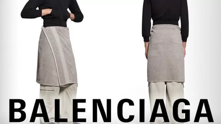 Një fund-peshqir: Tallja e rradhës nga Balenciaga